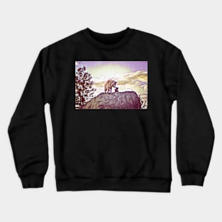 FRACTAL WOLF Crewneck Sweatshirt